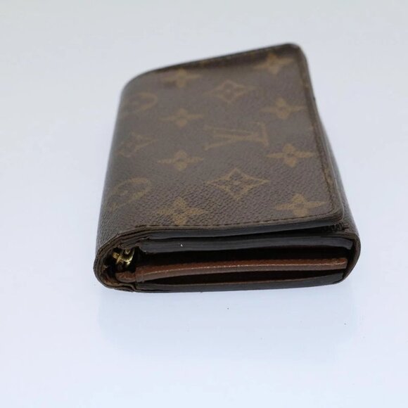 LOUIS VUITTON Monogram Porte Monnaie Billets Tresor Wallet M61730 LV Auth 54095 - Picture 4 of 16
